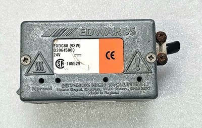 EDWARDS MODEL EXDC80 (93W) D39645000 VACUM TURBO PUMP CONTROLLER SWITCH