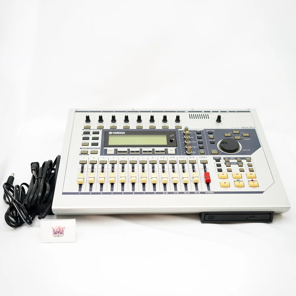 YAMAHA AW1600 Digital Audio Multi Track Recorder Workstation Tested from Japan - Image 2 of 4