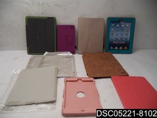 Qty 10: Tablet and fits iPad Cases, Lot 6, See Descriptions