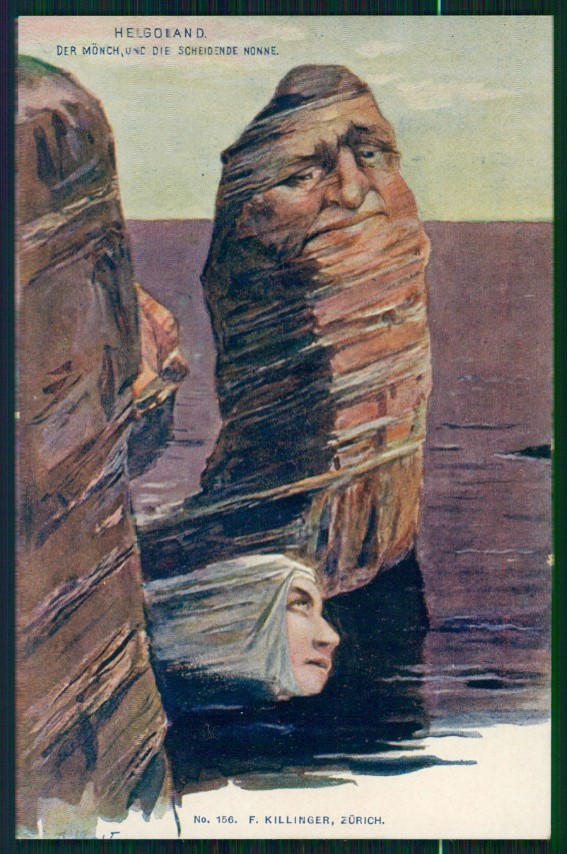 Hays Faces in Mountain Metamorphic Surrealist Fantasy Killinger 156 pz TC3080