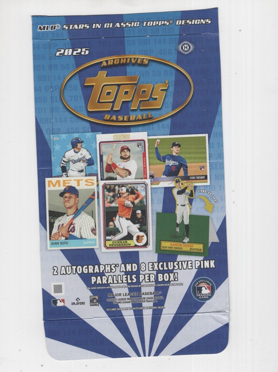 2025 TOPPS ARCHIVES BASEBALL PINK FOILBOARD CARDS FROM #1-300 PICK YOUR CARD