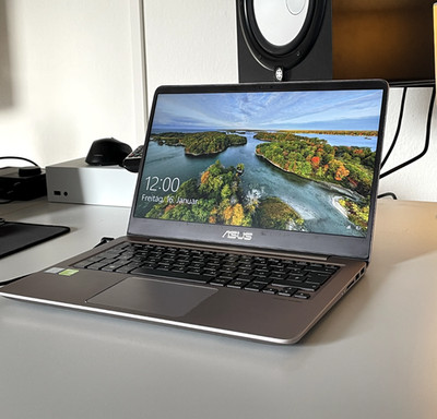 ASUS Zenbook UX3410U , 14 Zoll, i7, Nvidia 940MX, 250GBSSD+500GBHDD, Laptop