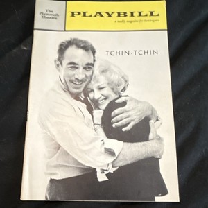 Tchin-Tchin Vintage Broadway Playbill (Dec 1962) Anthony Quinn Margaret Leighton