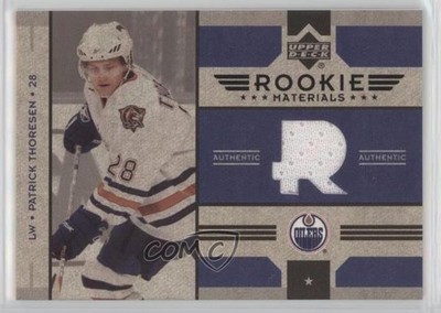 2006-07 Upper Deck Rookie Materials Patrick Thoresen #RM-PT RC 2o7