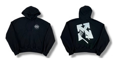 Off-White Black Hand Arrows Hoodie Men  s Graphic Print Reprint S-5XL