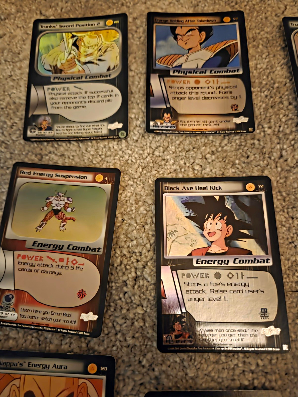 Dragon Ball Z TGC Card Game Bundle Job Lot Cards Rare Cards view 13