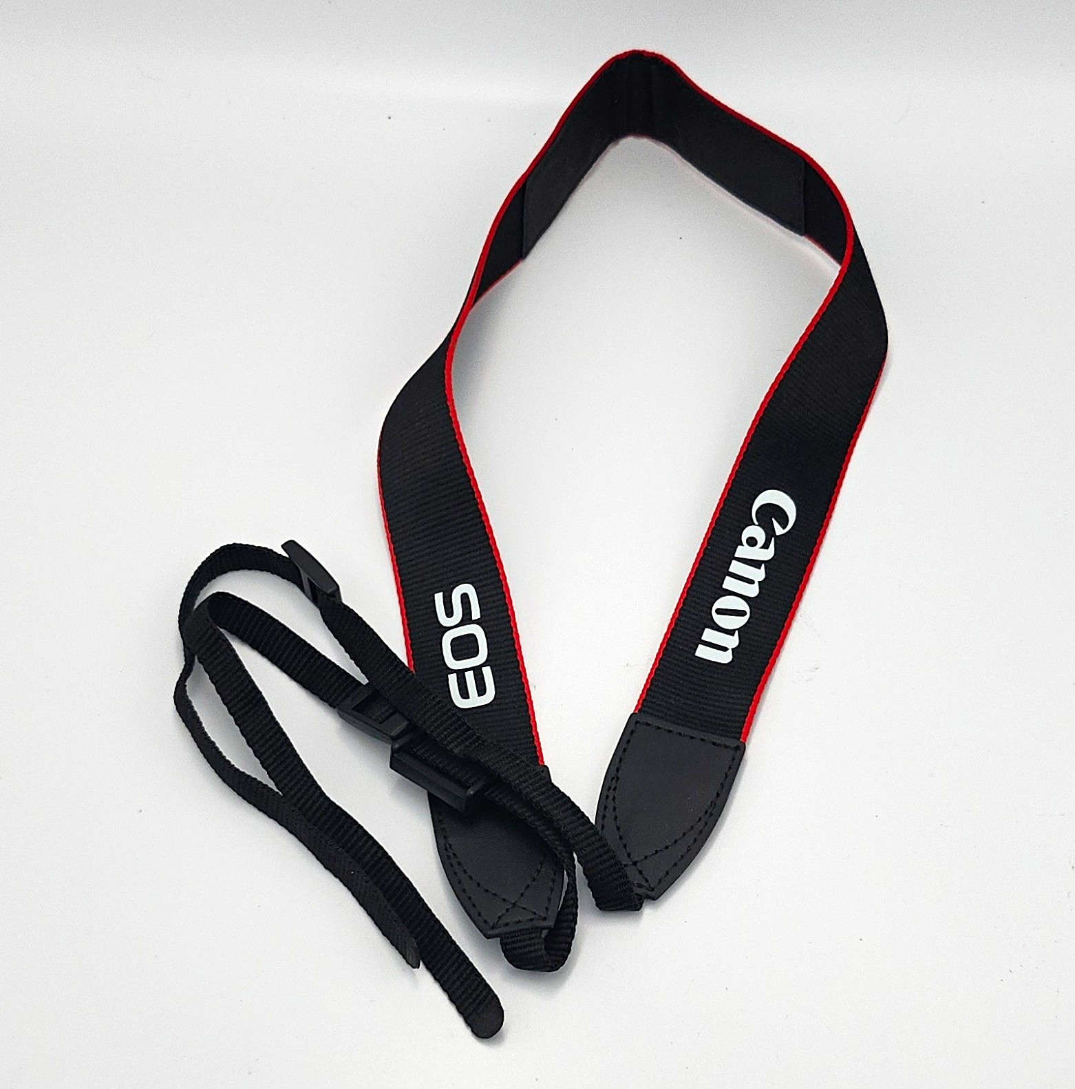 Canon EOS Camera Neck/Shoulder Strap Black/Red Adjustable For Canon EOS