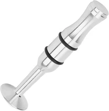 Jiayouy Embouchure Training Device Mouthpiece Mouth Strength Trainer silver 