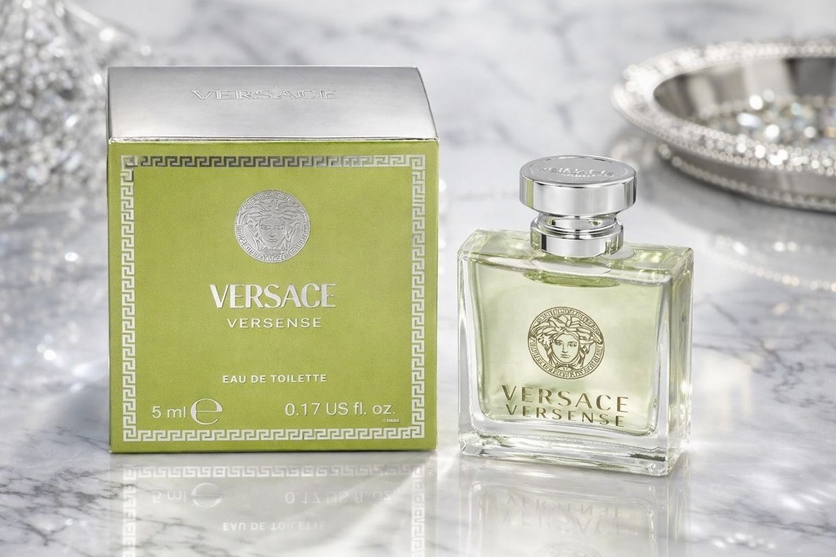 Versace Versense Eau de Toilette 5ml Mini Splash Perfume for Women