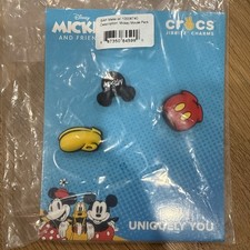 Crocs Unisex-3- Pack Shoe Charms Disney Mickey  Friends