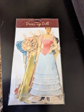 Vintage Mamelok Collectors Dress-up Paper Doll Made in England 2011 One Crease