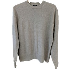 Massimo Dutti 100% Cashmere Sz M Medium Jumper Sweater Taupe Used Once VGC C4