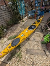 Valley Argonaut Sea Kayak 17ft 21 Inch Beam, Built In Compass. Adjustable Skeg