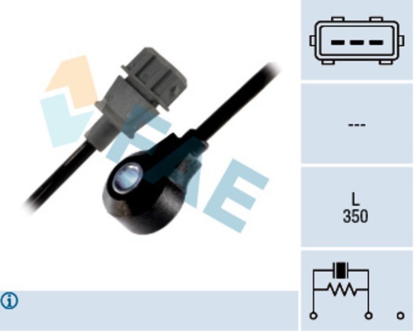 Klopfsensor FAE 60132 FüR Klan Lacetti Leganza Lanos Aveo Matiz Antara M200 Opel-image