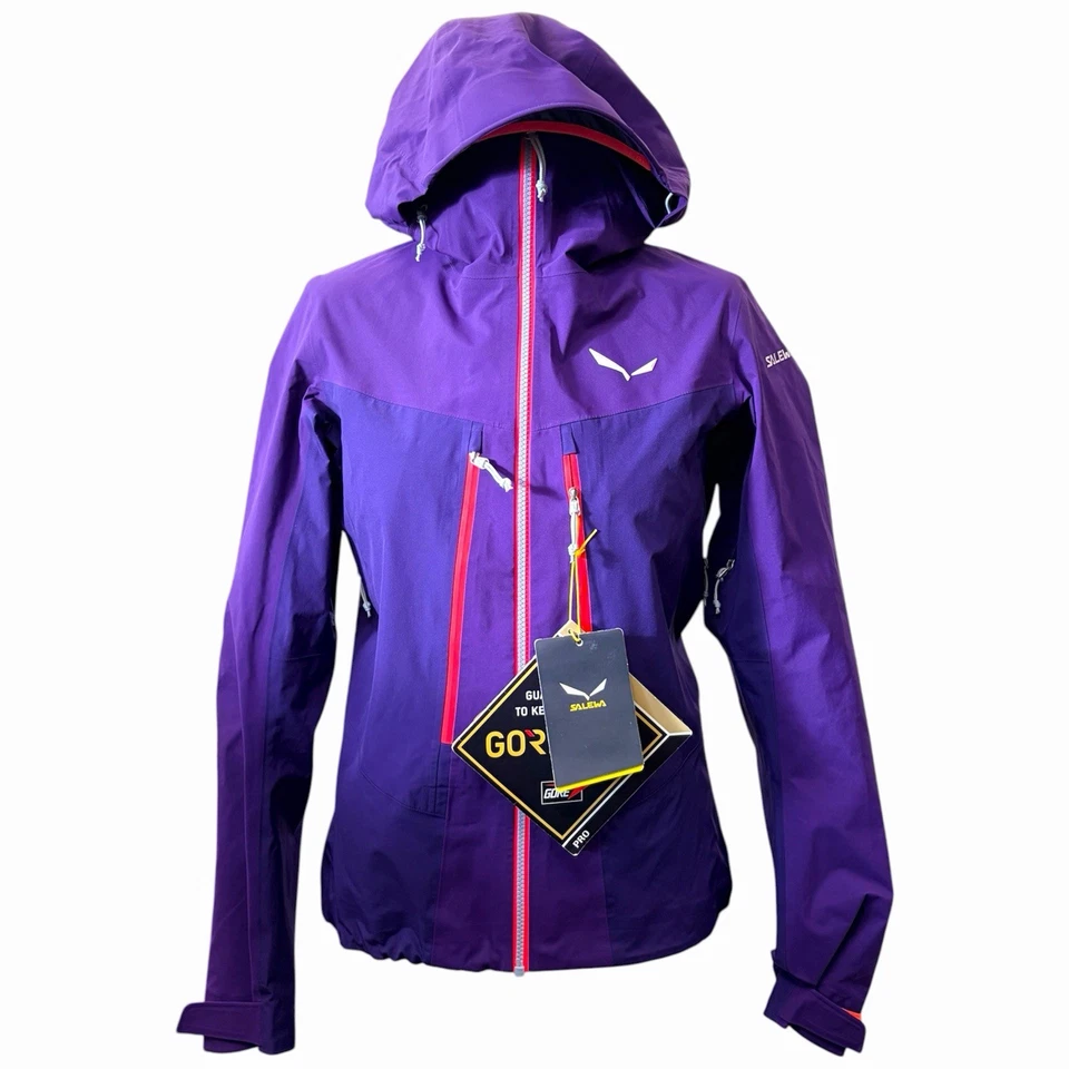 SALEWA Ortles 3 GTX Pro Jacket - Petunia Size XS / UK 6 - NEW (12) - Image 1 of 4