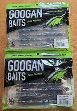 Lot Of 2. Googan Baits 5" Drag n Drop. 7pk. Murky Minnow