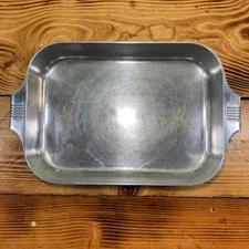 Vintage Wagner Ware 4005P Sidney O-Magnalite Roast Bake Pan Rare SHINY