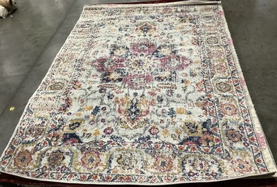 FUCHSIA IVORY 5'-3'' x 7'-6'' Broken Thread Rug Reduced Price 1172685481 MAD603R-5
