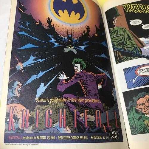 Batman Knightfall Part One: Broken Bat 1993 First Print Graphic Novel DC Comics - Picture 6 of 7