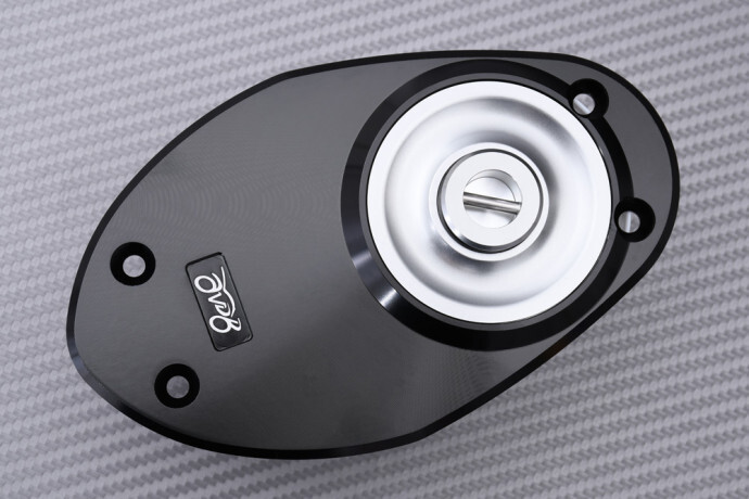 Bouchon de réservoir Titano en aluminium usiné pour Ducati Paul Smart