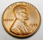 1952 P Lincoln Wheat Cent / Penny *BU / MS RB - MINT STATE RED-BROWN* FREE SHIP