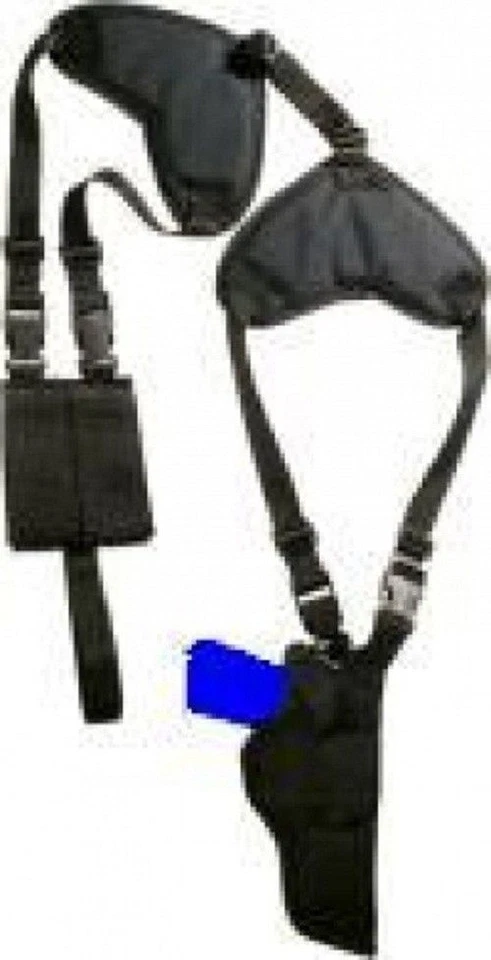 Vertical shoulder holster with double magazine pouch for Colt 1911 - Image 2 of 3