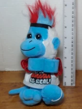 Mohawk Monkey Slapz Plush Stuffed Wrist Hugger “The Snuggle is real”