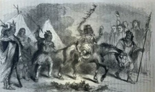 1858 Wyoming Valley Dial Rock Monocasy Island Umbrella Tree