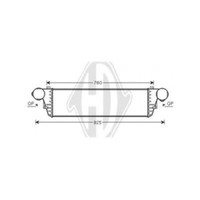 LadeluftküHler Passend FüR Mercedes-Benz C-Klasse W203 T-Model S203 CL203