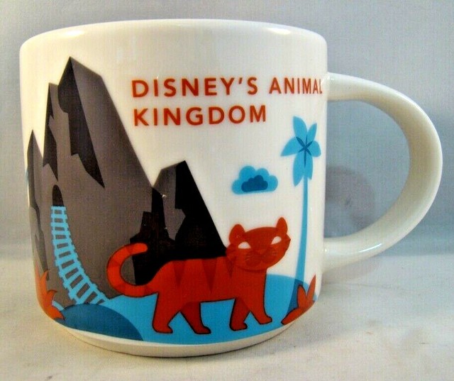 Disney Parks Starbucks Animal Kingdom Yah V3 2017 Coffee Mug You Are