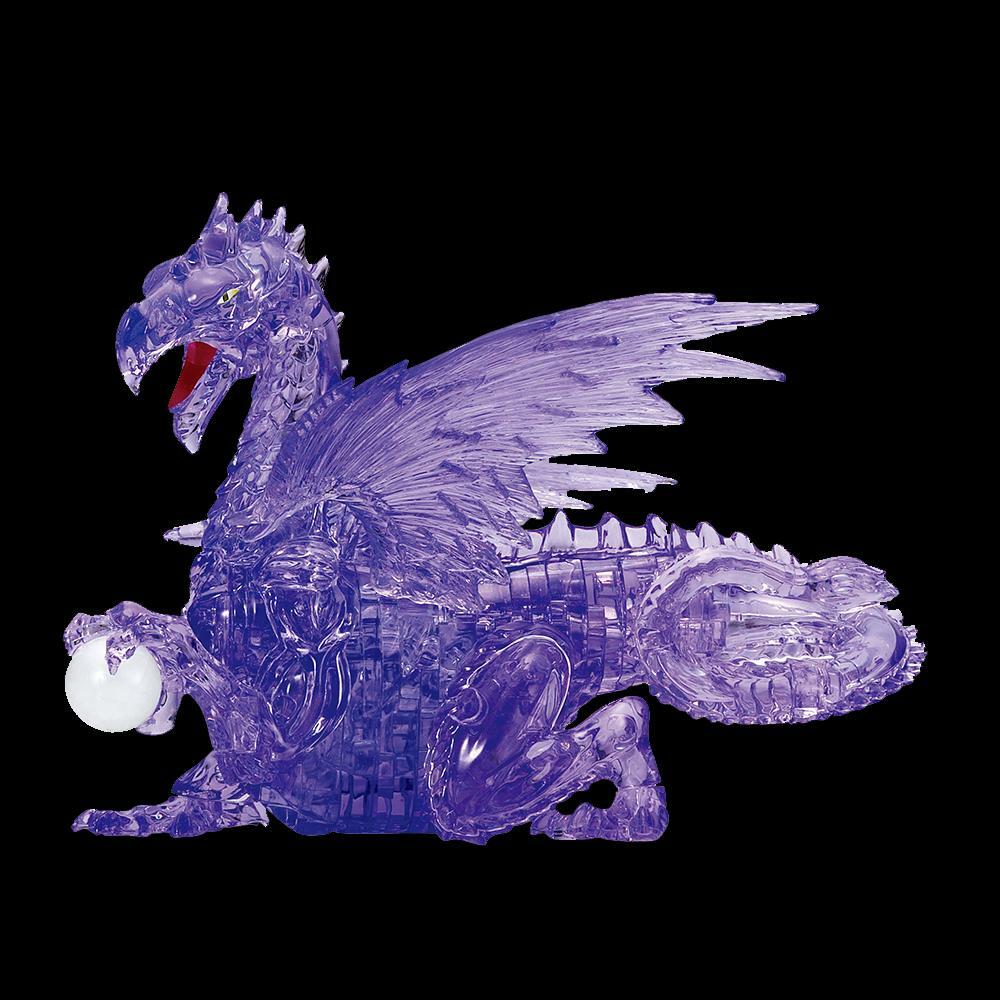 Original Deluxe 3D Crystal Puzzle Dragon (Purple) 56pcs | eBay