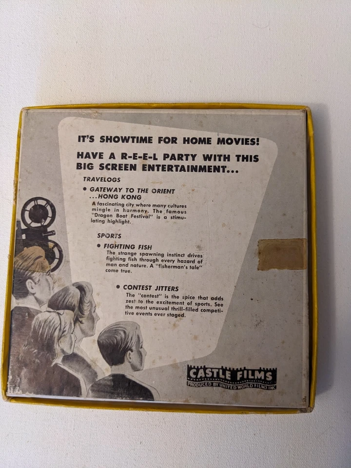 Vintage Castle Films 8mm Movie World Travel Camera on Russia - Image 4 of 4