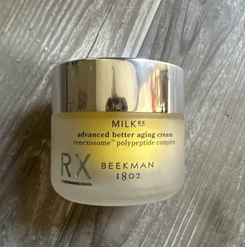 BEEKMAN 1802 MILK RX ADVANCED BETTER AGING CREAM  1.69 fl. oz.     NEW WITH BOX