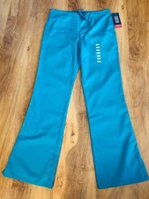 NWT Cherokee Workwear Originals Modern Classic Teal Color Nursing Pants Size XS