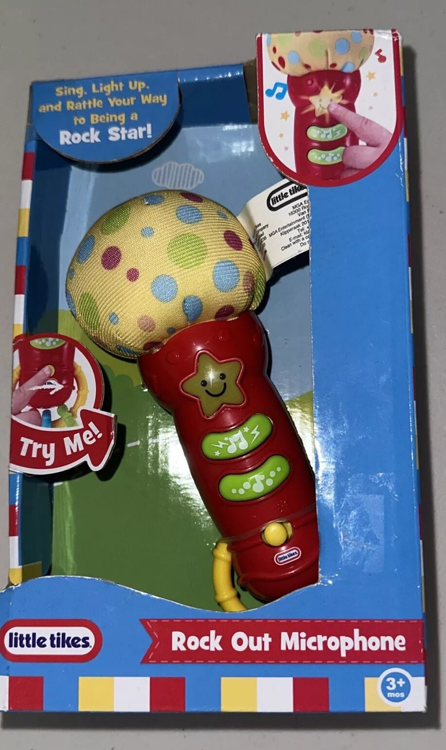 Little Tikes Rock Out Microphone - New in Box