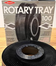 Sawyer's Rotary Tray Holds 100 2x2 Slides