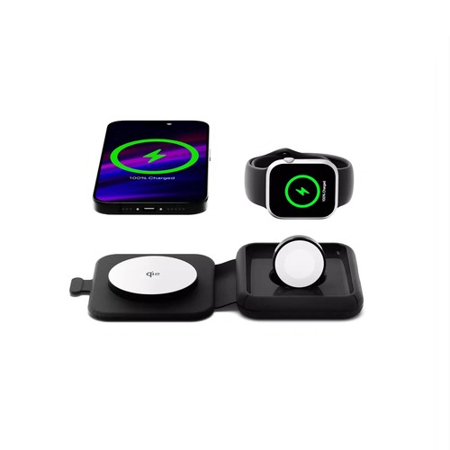 NEW Cygnett MagTravel Qi2.0 2-in-1 Wireless Charger - Picture 3 of 6