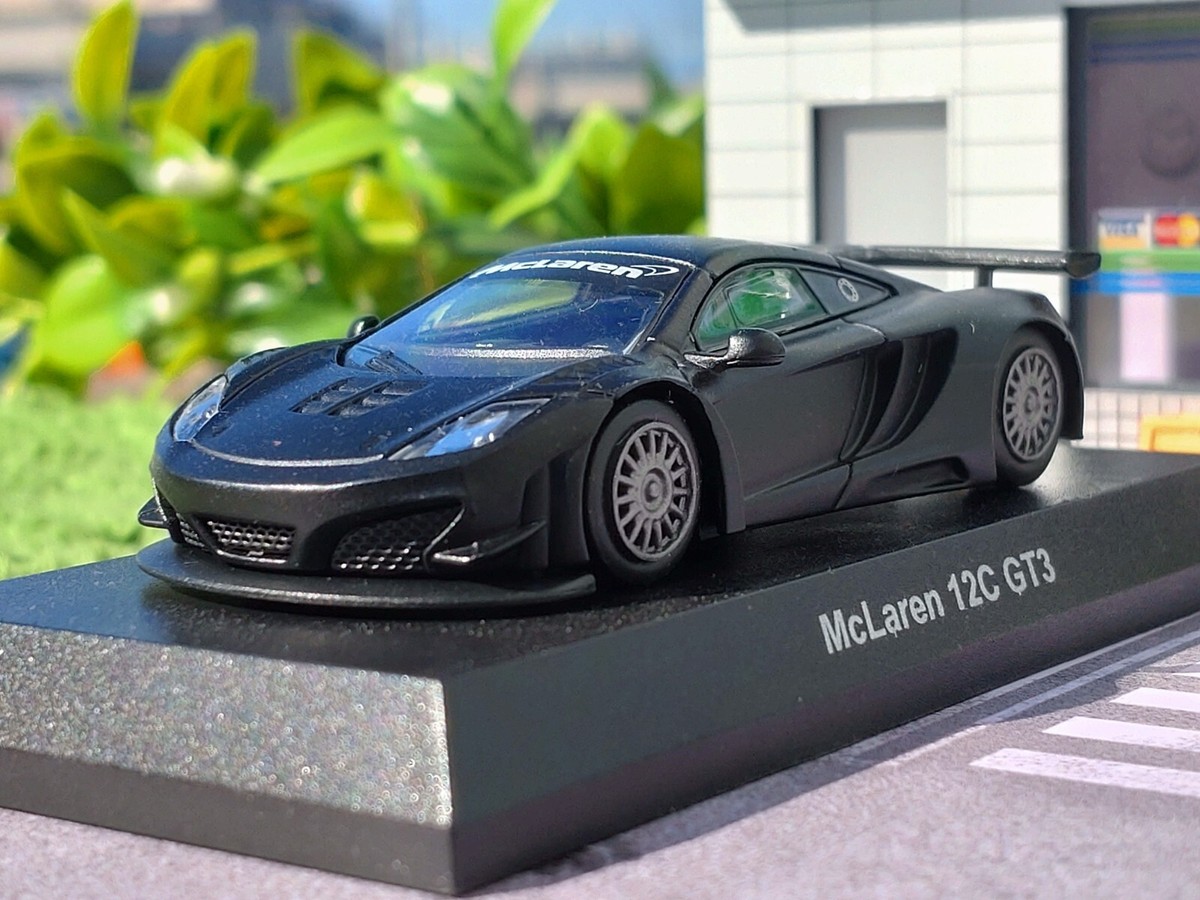 McLaren 京商1/64 ブラックシリーズ 1/64 Kyosho MCLAREN 12C GT3 BLACK diecast car model | eBay