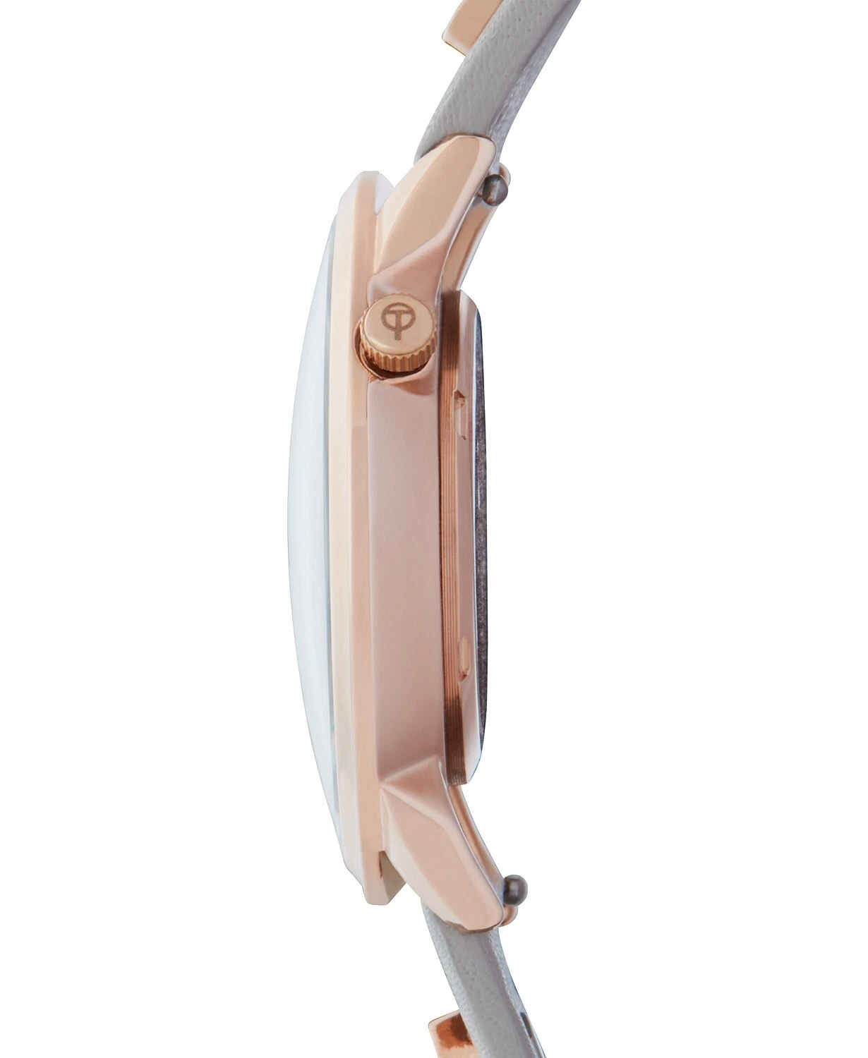 THOM BROWNE J56 Thom Olson Orologio da donna con cinturino in pelle talpa 34 mm