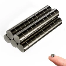 rhinocats 50pcs Small Magnets for Crafts，N35 Tiny Magnets, Mini Magnets&#