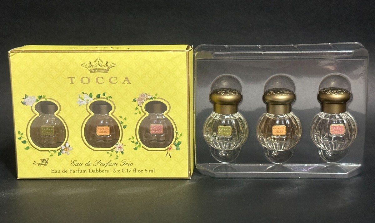 Tocca Eau de Parfum Trio Mini Perfume Set 3x 5ml /0.17 Florence