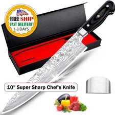 10 Inch Cuchillos De Cocina Alemán Chef Carnicero Filetero Filoso Originales