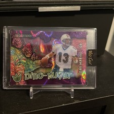 2023 wild card alumination dino might Dan Marino Purple 1/1 🔥🔥