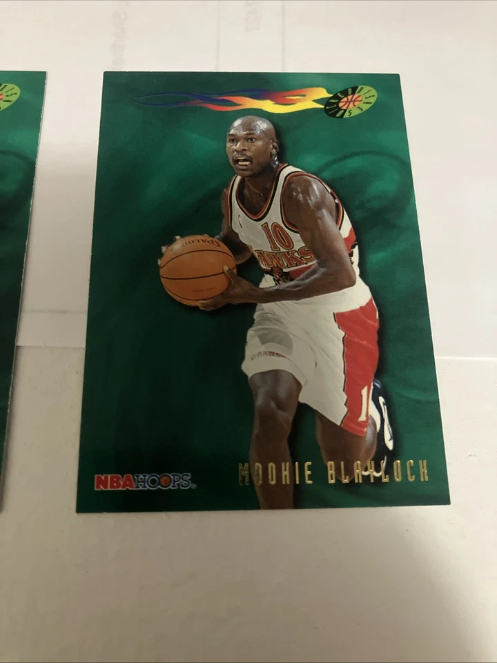 1995-96 Hoops Mookie Blaylock #388 Atlanta Hawks - Image 3 of 4
