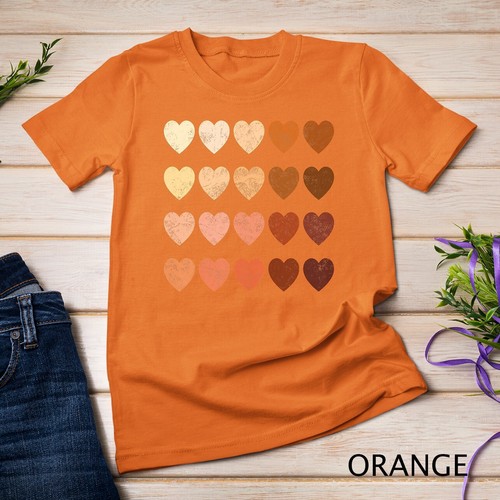 Camiseta Unisex Melanin Hearts Vintage Día de San Valentín Regalo Envejecido BLM - Imagen 9 de 15