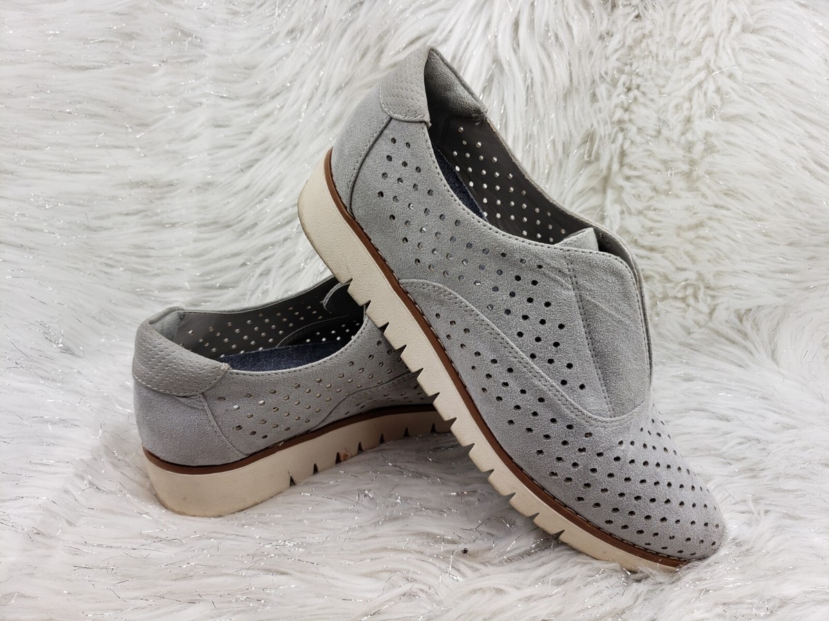 Dr. Scholl’s BE FREE Gray Suede Slip-On Sneakers Size 7M Amazon.com | Dr. Scholl main image 3