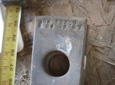 (2) ROTARY MOWER BLADES A-10750 80A 10750