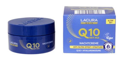 Lacura Skin Q10 Anti Age Nachtcreme, Alter 35+, Gesicht, Hals, neu&ovp