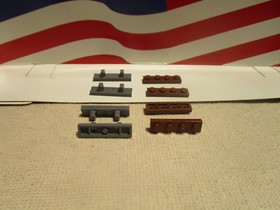 Lego HARRY POTTER (4) 2 PIECE HINGE MOUNT FOR HAGRID'S HUT ROOF SET 4738