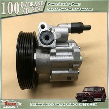 New Power Steering Pump A0074660701 For Mercedes G-class W463 Amg G63 2013-2019 New Power Steering Pump A0074660701 For Mercedes G-class W463 Amg G63 2013-2019